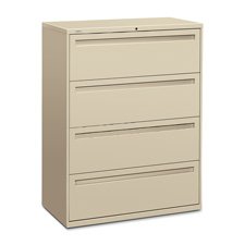 700 Series 36"" Wide Two-Drawer Lateral File, Black (HON782LP)