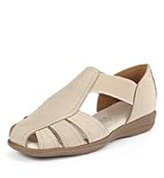 Footglove™ Original Leather Wide Fit Water Repellent Sandals