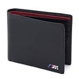 BMW Genuine Factory OEM 80210435794 Black Leather M Wallet