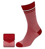 2 Pairs of North Coast Cotton Rich Piqué Socks