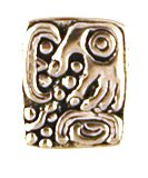 Mayan Glyph Pendant "U Mal" symbolizing Scattering, sowing seeds for the future