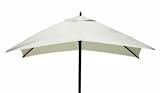 TropiShade 11-Foot  Wood Taupe Poly Market Umbrella