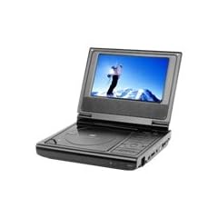 Dyon Vantage Tragbarer DVD-Player (17,8 cm (7 Zoll) TFT-Display, DVB-T, MPEG4, USB 2.0) schwarz