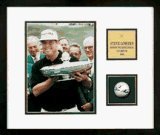 Steve Lowery Autographed Golf Ball with 8 x 10 Framed Photograph from Pro Tour Memorabilia