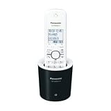 Panasonic コードレス電話機(充電台付親機および子機1台) ブラック VE-GDS01DL-K