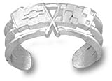 Chevy Corvette C3 Logo Toe Ring - Sterling Silver Jewelry