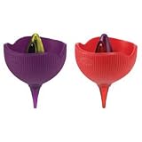 Trudeau Fusion Wine Carafe Stopper (Random Colors)