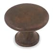 Battalion 1XNV9 Cabinet Knob, Round, Brass, PK 5