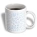 Patricia Sanders Creations - Blue Jewel Leopard Print Animal Prints Fashion - Mugs