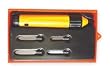 Westward 2NXF9 Deburring Scraper Tool Set, D Series