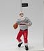 SAN FRANCISCO 49ERS SANTA CLAUS CHRISTMAS ORNAMENT