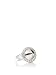 Nicky Hilton Sterling Silver & Cubic-Zirconia Domed Spike Ring, Size 7