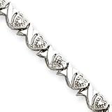 STUDIO 925: *HEARTS TRIPLET NECKLACE*