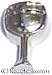 Wine Glass Floating Locket Charm