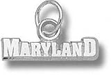 Maryland Terrapins Solid Sterling Silver ''MARYLAND'' Pendant