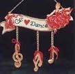I Love Dance Ornament