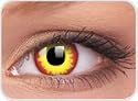 Farbige Kontaktlinsen Crazy Motivlinsen Kostüm Karneval WOLF EYE