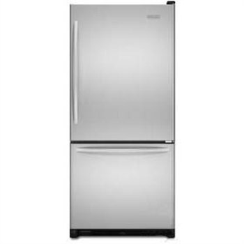 KitchenAid Architect Series II: KBLS19KTMS, 18.5 cu. ft. Freestanding Bottom-Freezer Refrigerator wi