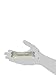 JW Pet Company 46131 EverTuff 2-Pack Bone Chicken and Peanut Butter Flavored Chew Toy Pets, Medium, White