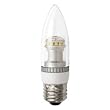 TCP LDT3WH27K - Dimmable 3 Watt Torpedo Shape LED Light Bulb, Medium Base, 2700K
