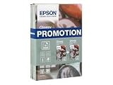 Epson Glossy Photo Paper BOGOF - Glossy photo paper - A4 (210 x 297 mm) - 225 g/m2 - 20 sheet(s) (pack of 2 )