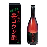 黒コウジ酢【疲れた体をすっきりと！天然発酵のコウジ酢はクエン酸豊富】