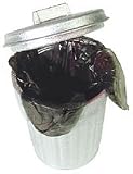 Dollhouse Miniature Garbage Can with Liner