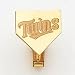 14K Minnesota Twins Homeplate Cuff Links