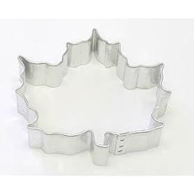 Cookie Cutter Canada Maple Leaf 3"