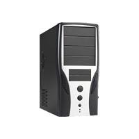 Linkworld 431-52U/A-C.2228 ATX Mid Tower PC-Gehäuse schwarz (420W, 4x5.25