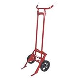 Buy 24L x 28-1 2W x 67H Red Steel 1000lb-WLL Barrel Hand Truck by Gleason