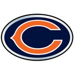Chicago Bears NFL Color Auto Emblem