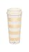 Kate Spade New York Women's Gold Stripe Thermal Mug