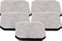 T-Fal 982628 Deep Fryer Square Charcoal Filter, 5-Pack