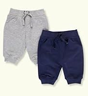 2 Pack Cotton Rich Assorted Joggers
