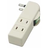 ヤザワ ブレーカー内蔵集中スイッチ付サイドタップ ホワイト Y02SB310WH