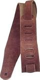 Levy's Leathers 2 1/2 Suede Leather Strap,Black