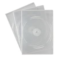 サンワサプライ スリムDVDトールケース(2枚収納) DVD-U2-03C