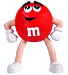 Red M & M Candy Antenna Topper