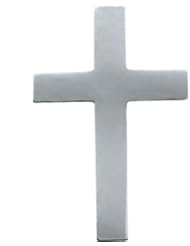14k Yellow-Gold Cross Lapel Pin by US Gems