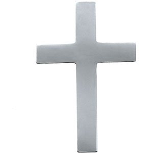 22.00X14.00 Mm 14K Yellow Gold Cross Lapel Pin by 