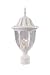 Acclaim 5067TW Suffolk Collection 1-Light Post Mount Outdoor Light Fixture, Textured White
