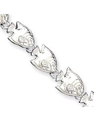 Sterling Silver Tropical Fish Bracelet QG845-7"