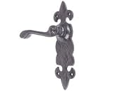 Door Handle Black Powder Coat 4 5/8