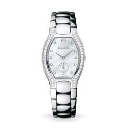 Click here to buy Ebel Watches Ebel Beluga Tonneau Lady with Diamond Bezel and Diamond Hour Markers WoMens Watch .