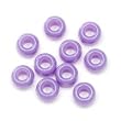 Pony Beads, Opaque Purple, 480pc Pkg Pony Beads, Opaque Purple, 480pc Pkg
