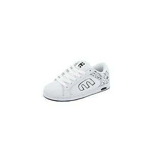 Buy etnies Digit W | Ladies Skate Shoes Black White Print by Etnies