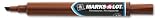 Avery 08881 Avery MARKS-A-LOT Permanent Marker, Large Chisel Tip, Brown, 12 - 12ct boxes