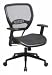 Air Grid Seat & Back Deluxe Task Chair with Adjustable Angled Arms And Angled Nylon Base