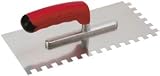 Eigenschaften bauCompany24  / GLÄTTEKELLE R15 Stahl, gezahnt, mit Softgriff